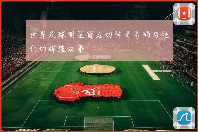 世界足球明星背后的传奇号码与他们的辉煌故事